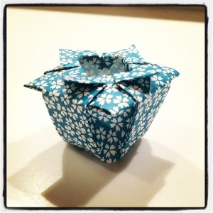 Traditional Origami Vase