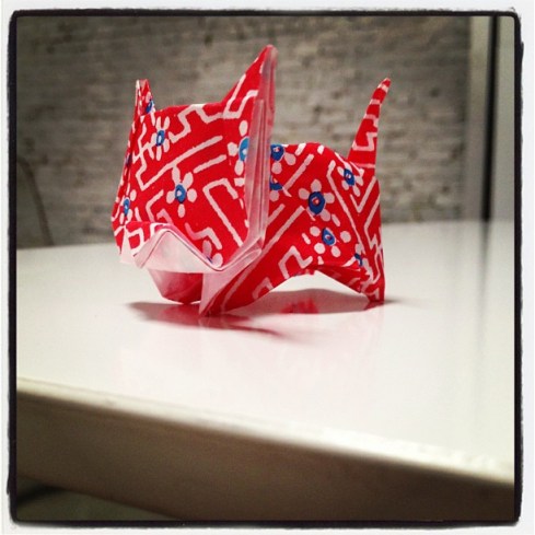 Origami Cat 2