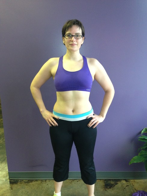 Me on February 22, 2013, after about a month and a half of training.