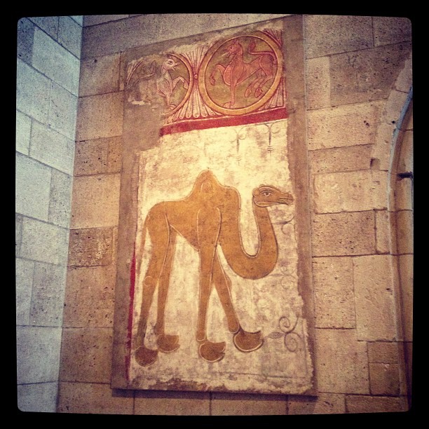 On Saturday, we went to The Cloisters. I took tons of photos, but this camel is my favorite.