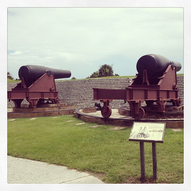 50,000 lb. Rodman Guns at Ft. Moultrie (Sullivan's Island, SC)