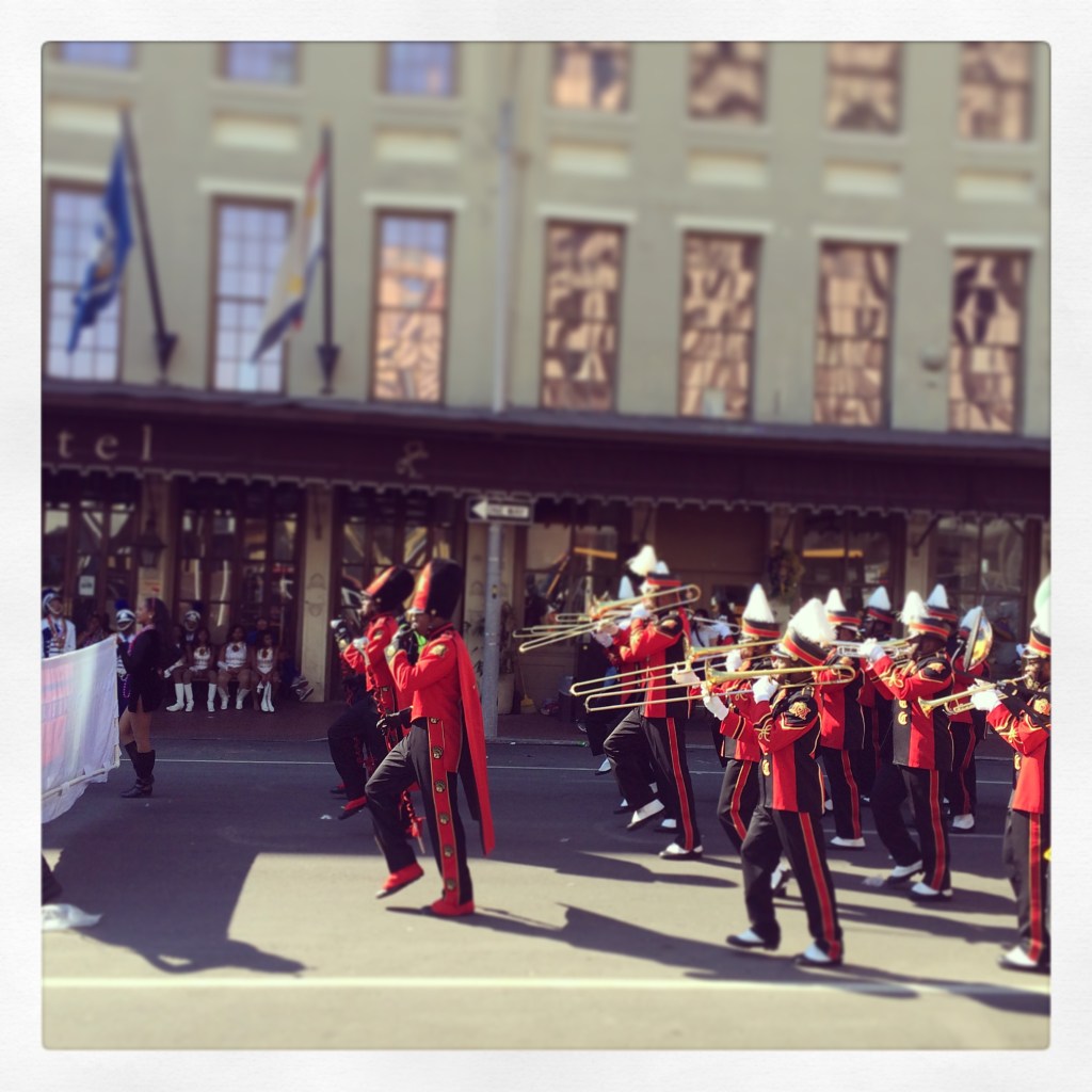 Mardi Gras Band by Anna Harris